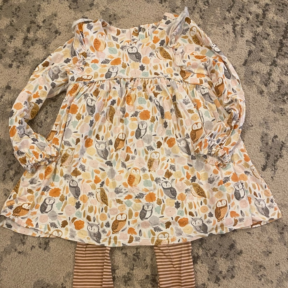 Angel Dear Owl Tunic Set